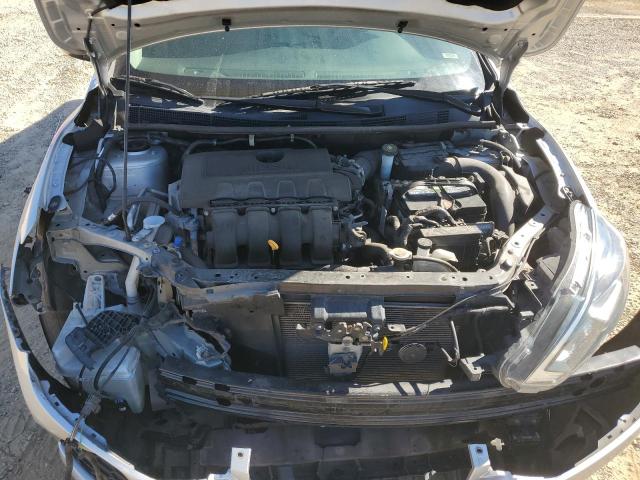 3N1AB7AP5KY276558 - 2019 NISSAN SENTRA S SILVER photo 11