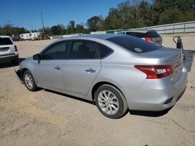 3N1AB7AP5KY276558 - 2019 NISSAN SENTRA S SILVER photo 2