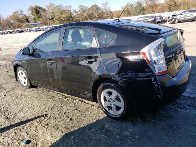 JTDKN3DU8B0322400 - 2011 TOYOTA PRIUS BLACK photo 2