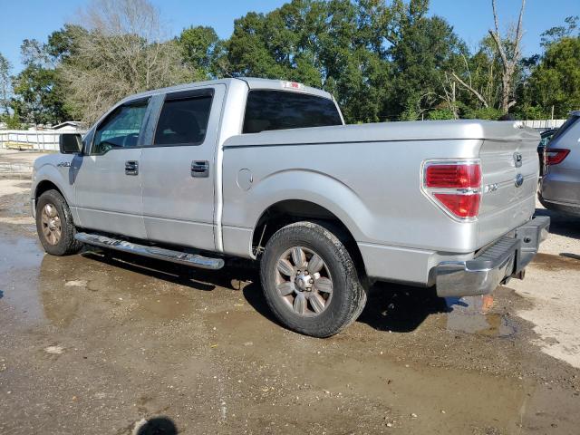 1FTPW12V99FB20207 - 2009 FORD F150 SUPERCREW SILVER photo 2