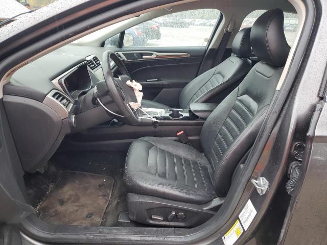 1FA6P0HD5G5110784 - 2016 FORD FUSION SE GRAY photo 7