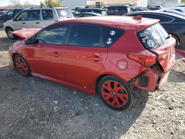 JTNKARJE9GJ519732 - 2016 TOYOTA SCION IM RED photo 2