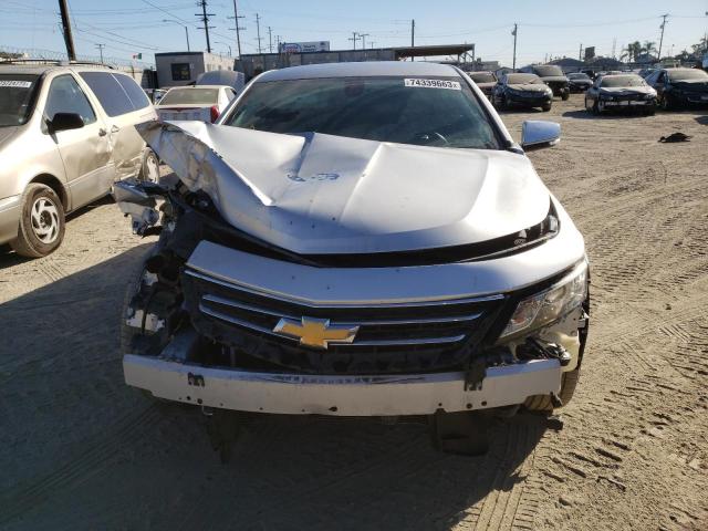 2G1125S35J9148065 - 2018 CHEVROLET IMPALA PREMIER SILVER photo 5