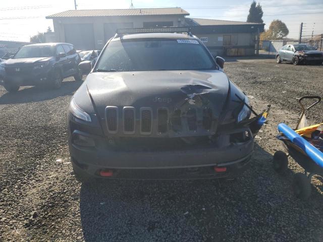 1C4PJMBS1FW730068 - 2015 JEEP CHEROKEE TRAILHAWK BLACK photo 5