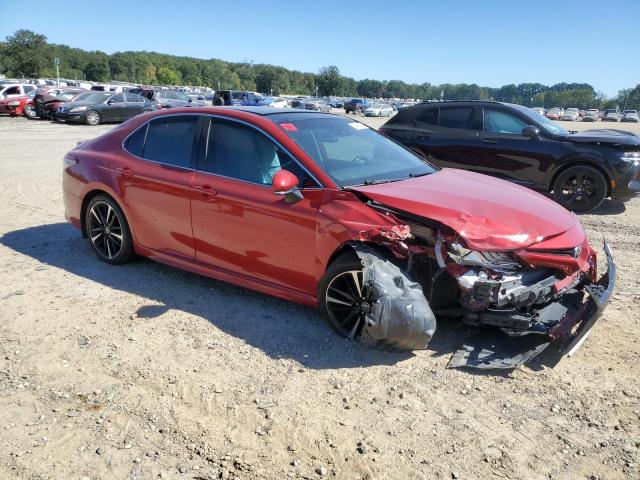 4T1B61HK3KU179130 - 2019 TOYOTA CAMRY XSE RED photo 4