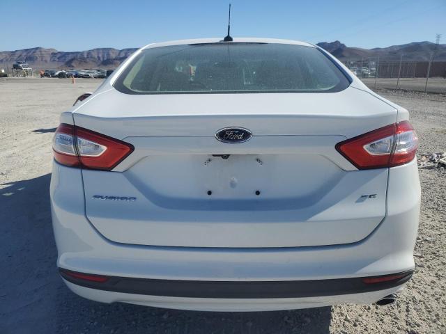 3FA6P0H72DR325347 - 2013 FORD FUSION SE WHITE photo 6