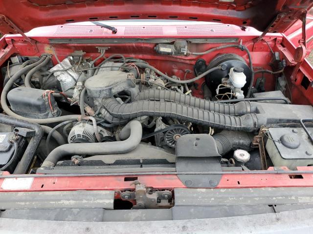 2FDHF37H6SCA25040 - 1995 FORD F350 Czerwony zdjęcie 11