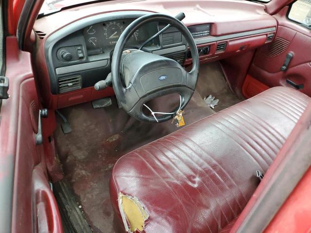 2FDHF37H6SCA25040 - 1995 FORD F350 Czerwony zdjęcie 8