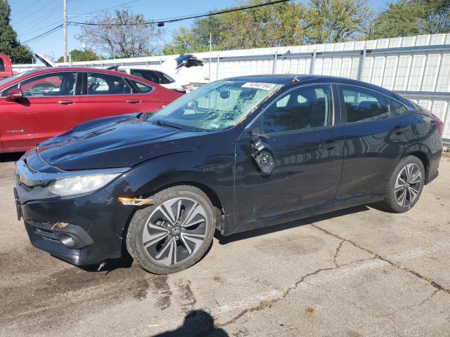 2HGFC1F76GH660160 - 2016 HONDA CIVIC EXL შავი ფოტო 1