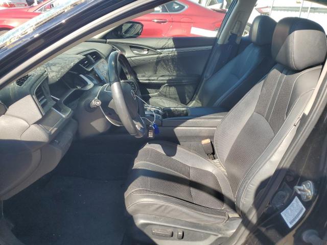 2HGFC1F76GH660160 - 2016 HONDA CIVIC EXL შავი ფოტო 7