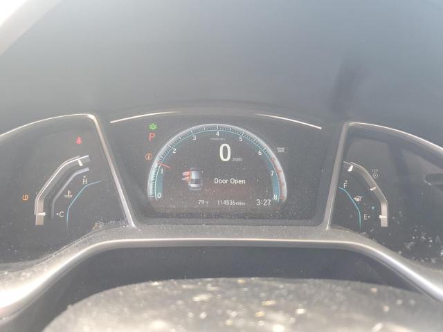 2HGFC1F76GH660160 - 2016 HONDA CIVIC EXL შავი ფოტო 9