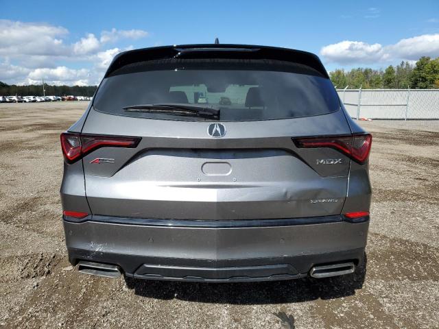 5J8YE1H03NL802807 - 2022 ACURA MDX A-SPEC GRAY photo 6