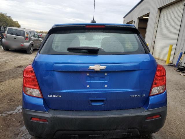 KL7CJKSB6GB672984 - 2016 CHEVROLET TRAX LS BLUE photo 6