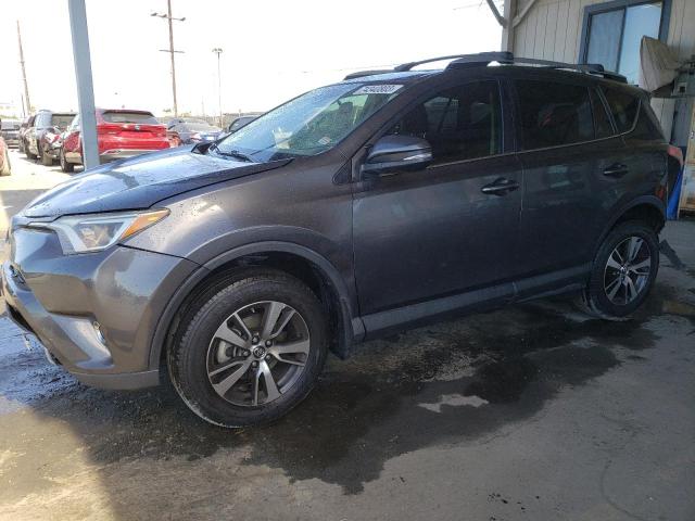 JTMWFREV7JJ741453 - 2018 TOYOTA RAV4 ADVENTURE GRAY photo 1