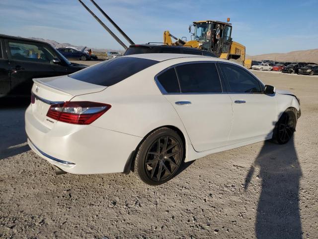 1HGCR2F52HA179523 - 2017 HONDA ACCORD SPORT WHITE photo 3