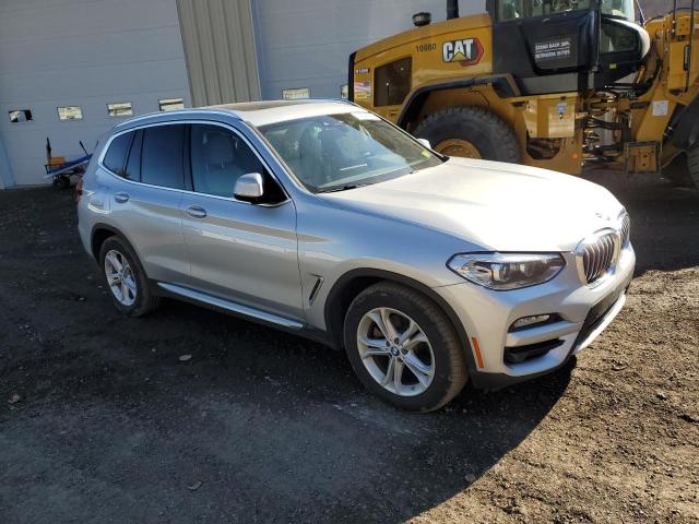 5UXTR9C58KLR09991 - 2019 BMW X3 XDRIVE30I SILVER photo 4