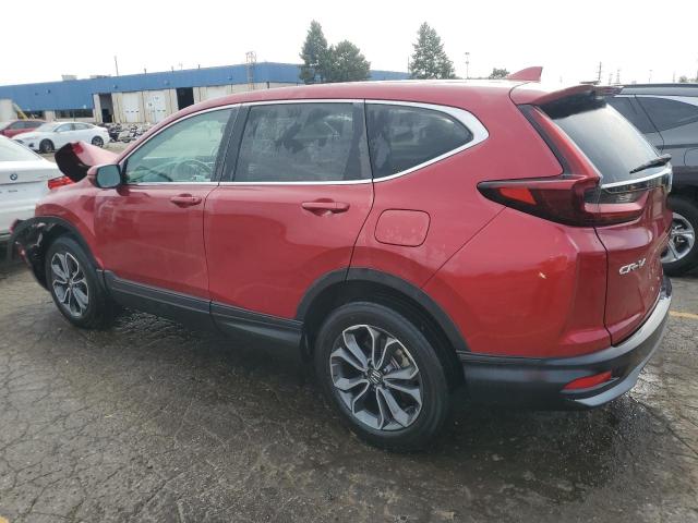 5J6RW2H80ML005211 - 2021 HONDA CR-V EXL RED photo 2