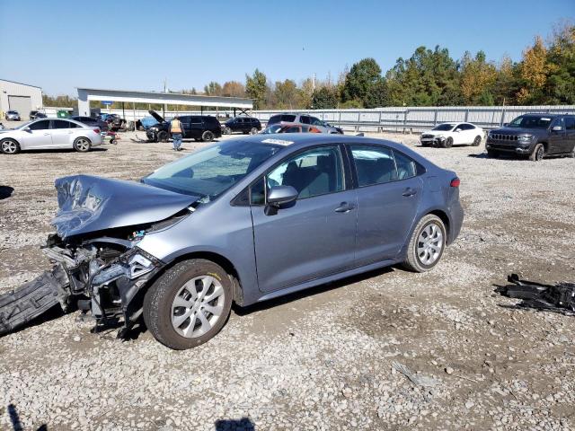 5YFEPMAE7MP247059 - 2021 TOYOTA COROLLA LE BLUE photo 1