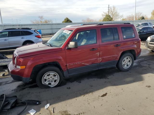 1C4NJPBA8ED508590 - 2014 JEEP PATRIOT SPORT BURGUNDY photo 1