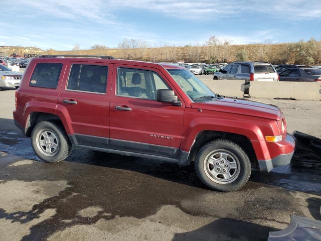 1C4NJPBA8ED508590 - 2014 JEEP PATRIOT SPORT BURGUNDY photo 4