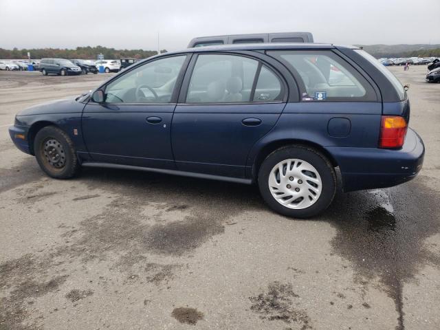 1G8ZK8278XZ137360 - 1999 SATURN SW2 BLUE photo 2