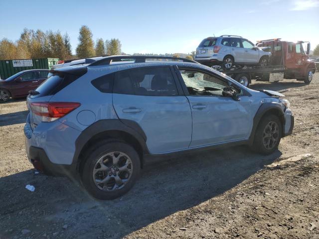 JF2GTHSC0MH286968 - 2021 SUBARU CROSSTREK SPORT TEAL photo 3