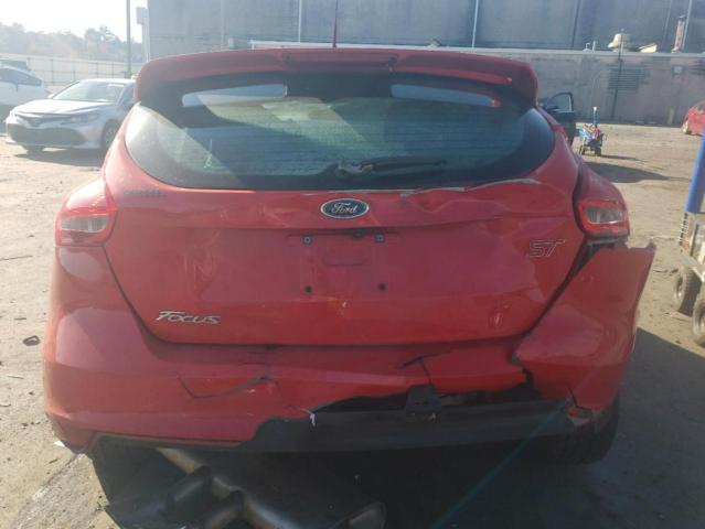 1FADP3L9XHL288957 - 2017 FORD FOCUS ST RED photo 6