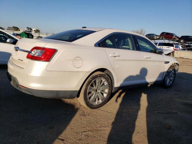 1FAHP2FW6AG155544 - 2010 FORD TAURUS LIMITED WHITE photo 3