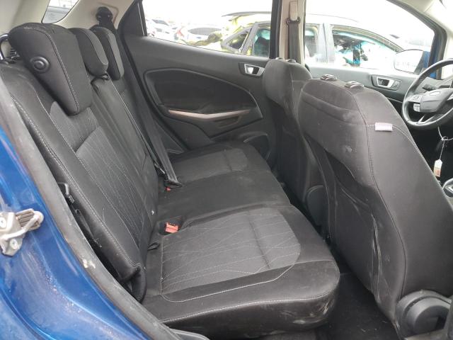 MAJ6P1UL4JC173963 - 2018 FORD ECOSPORT SE BLUE photo 10