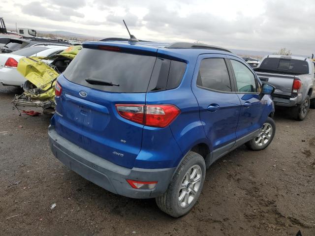 MAJ6P1UL4JC173963 - 2018 FORD ECOSPORT SE BLUE photo 3