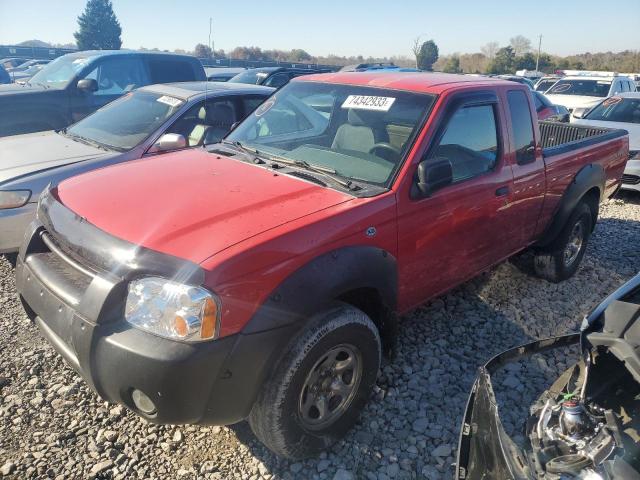 1N6ED26T71C304026 - 2001 NISSAN FRONTIER KING CAB XE RED photo 1