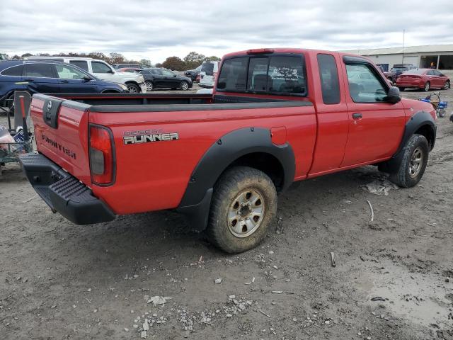 1N6ED26T71C304026 - 2001 NISSAN FRONTIER KING CAB XE RED photo 3