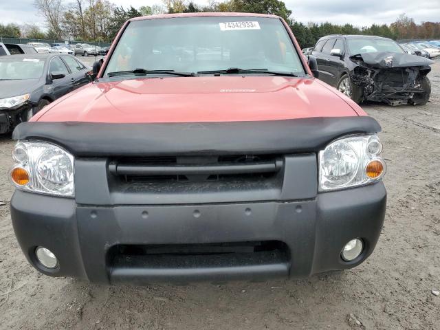 1N6ED26T71C304026 - 2001 NISSAN FRONTIER KING CAB XE RED photo 5