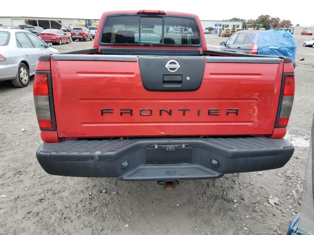 1N6ED26T71C304026 - 2001 NISSAN FRONTIER KING CAB XE RED photo 6