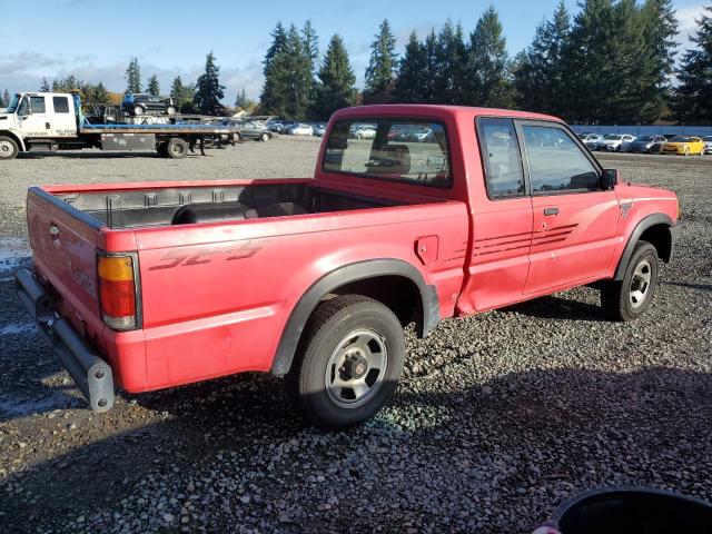 JM2UF6143N0282755 - 1992 MAZDA B2600 CAB PLUS RED photo 3