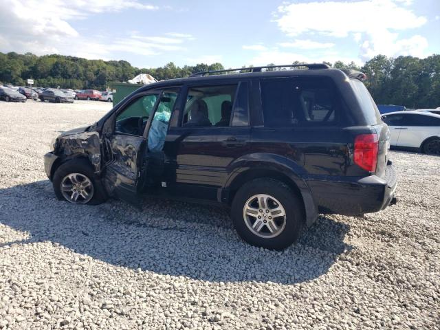 2HKYF18453H562689 - 2003 HONDA PILOT EX BLACK photo 2