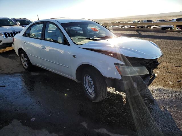 5NPET46C07H186853 - 2007 HYUNDAI SONATA GLS WHITE photo 4