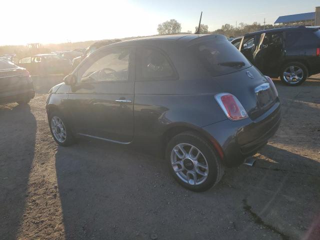 3C3CFFAR6FT523177 - 2015 FIAT 500 POP GRAY photo 2