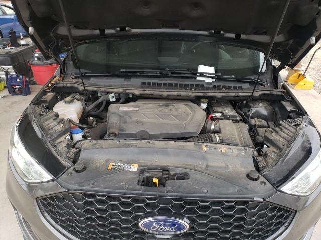 2FMPK4APXKBB26116 - 2019 FORD EDGE ST GRAY photo 11