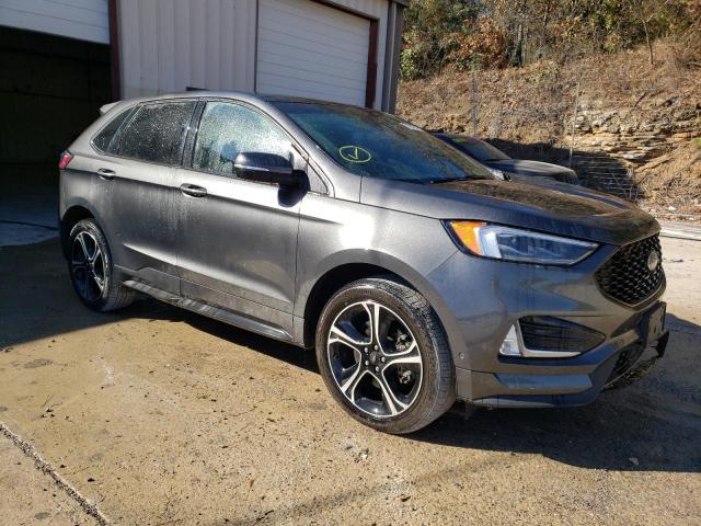 2FMPK4APXKBB26116 - 2019 FORD EDGE ST GRAY photo 4