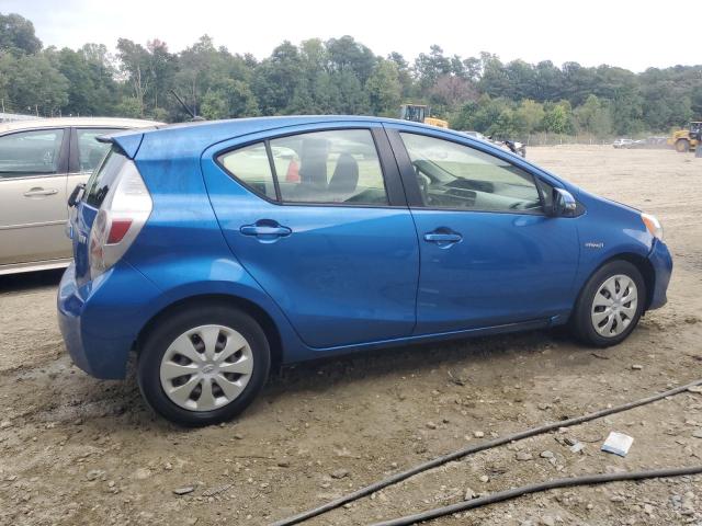 JTDKDTB38C1021554 - 2012 TOYOTA PRIUS C BLUE photo 3