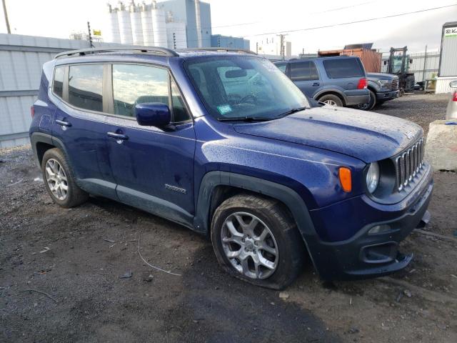 ZACCJABT7GPE34217 - 2016 JEEP RENAGADE LATITUDE BLUE photo 4