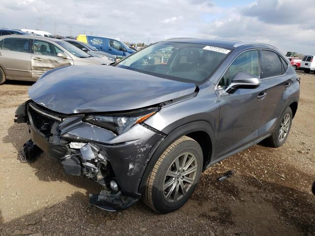 JTJBARBZ9K2214804 - 2019 LEXUS NX 300 BASE GRAY photo 1