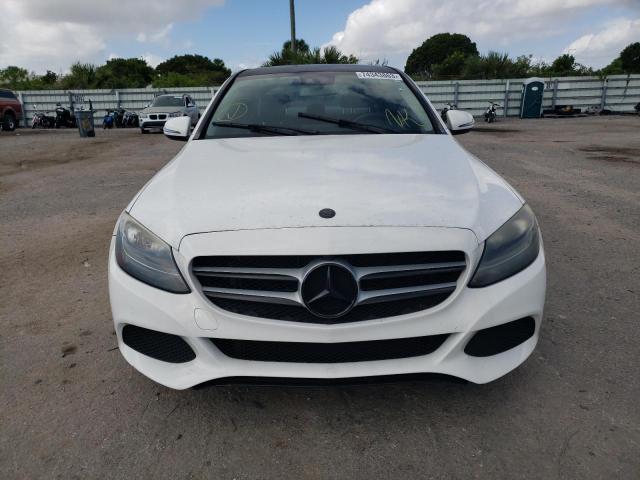 55SWF4JB4GU158903 - 2016 MERCEDES-BENZ C 300 WHITE photo 5