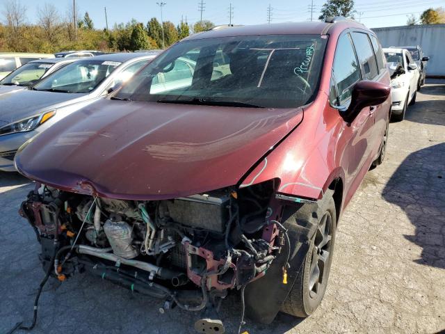 2C4RC1EG6JR332588 - 2018 CHRYSLER PACIFICA TOURING L PLUS RED photo 1