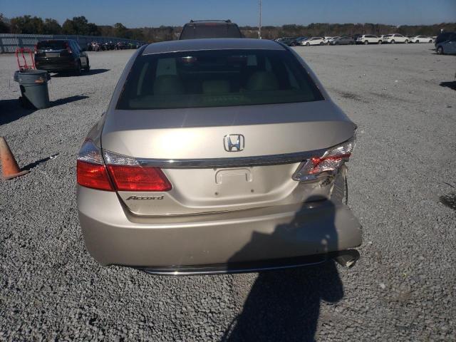 1HGCR2F37EA052034 - 2014 HONDA ACCORD LX GOLD photo 6