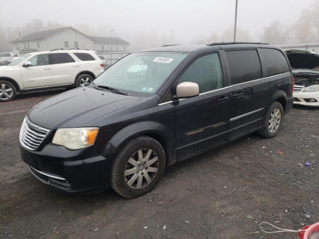 2C4RC1BG1ER160853 - 2014 CHRYSLER TOWN & COU TOURING შავი ფოტო 1