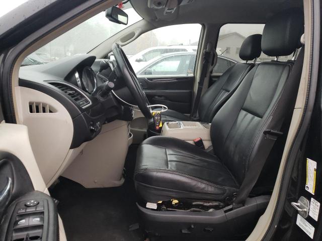 2C4RC1BG1ER160853 - 2014 CHRYSLER TOWN & COU TOURING შავი ფოტო 7