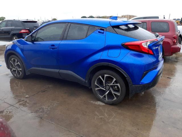 JTNKHMBX4M1116302 - 2021 TOYOTA C-HR XLE BLUE photo 2