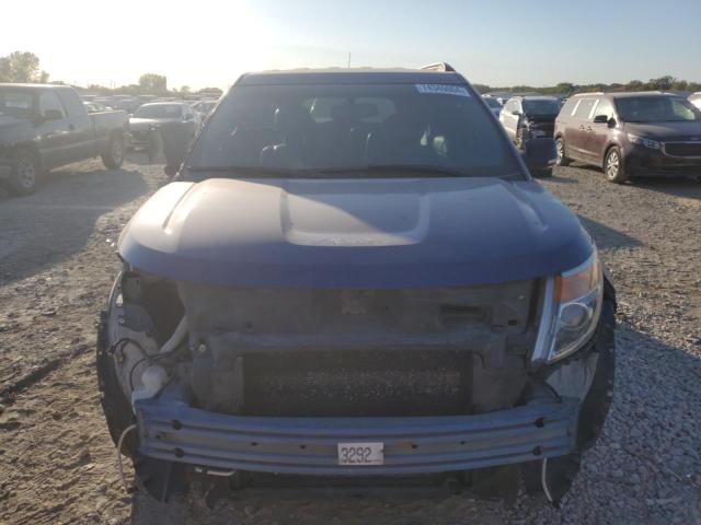 1FM5K7D82EGA89766 - 2014 FORD EXPLORER XLT BLUE photo 5